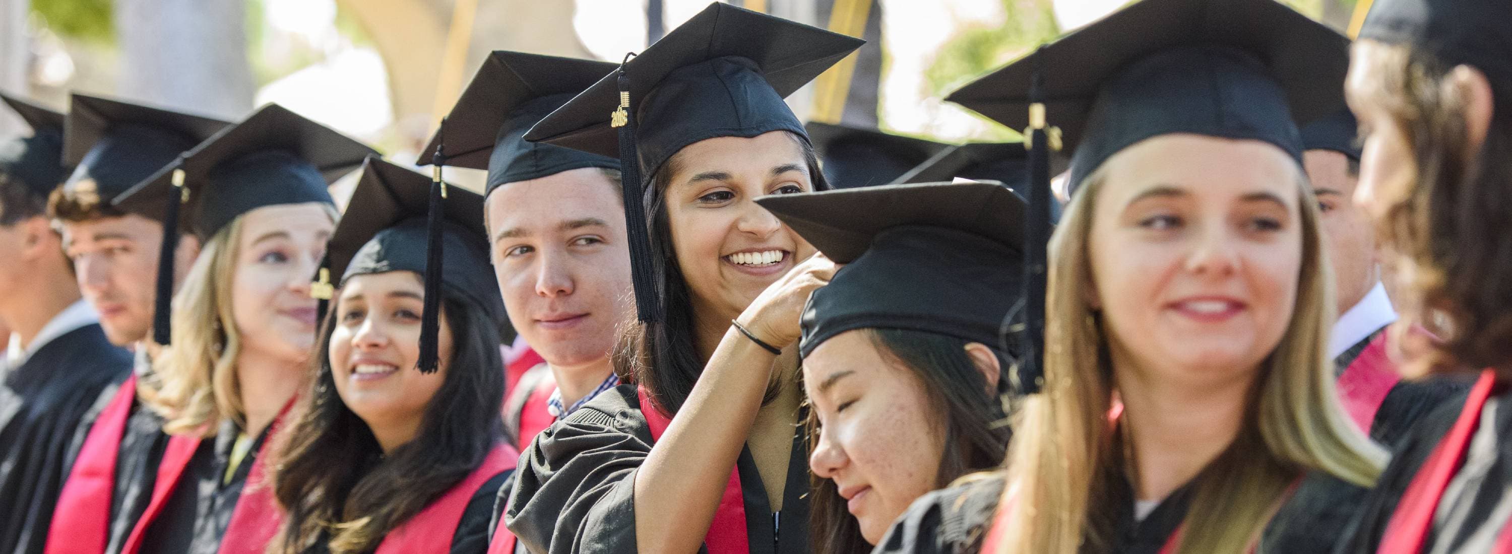 Students at Commencement Baccalaureate